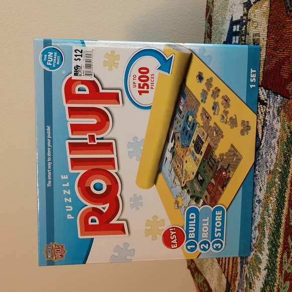 Master Pieces Other - NEW Master Pieces Puzzle Roll-up Storage Mat - Up to 1500 Pieces NIB